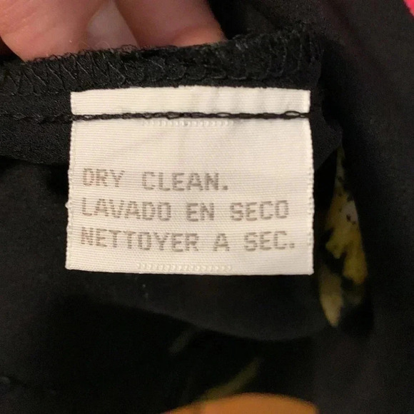 JNY  black silk floral 18W - Picture 6 of 9